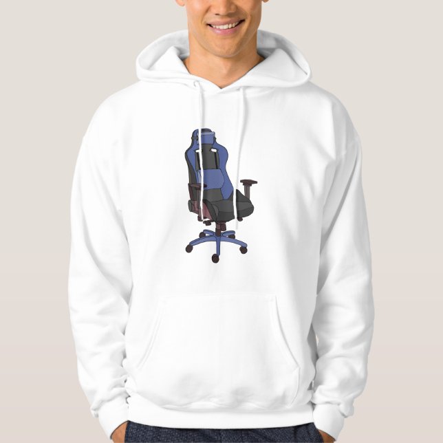 Gaming-Chair Hoodie (Vorderseite)