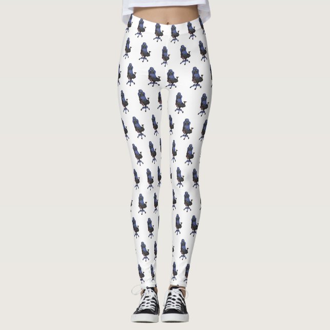Gaming-Chair Leggings (Vorderseite)