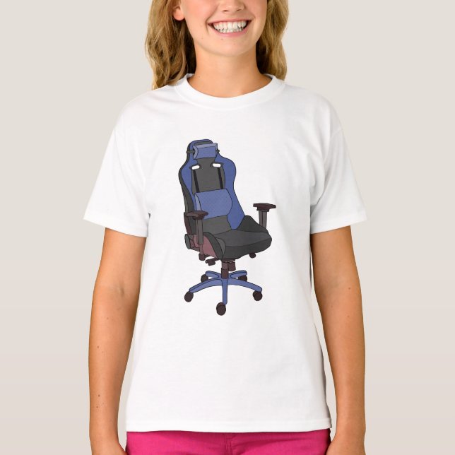 Gaming-Chair T-Shirt (Vorderseite)