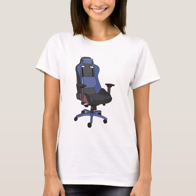 Gaming-Chair T-Shirt (Vorderseite)