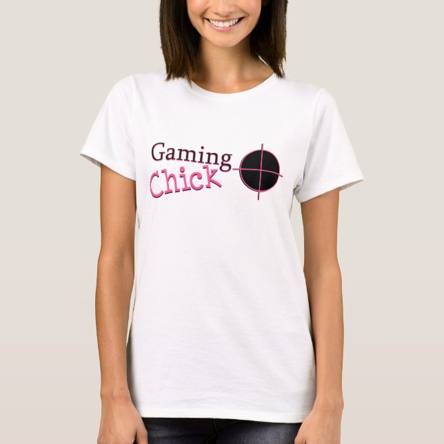 Gaming Chick T-Shirt (Vorderseite)