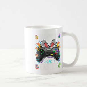 Gaming-Controller mit sonnigen Ohren Funny Easter  Kaffeetasse
