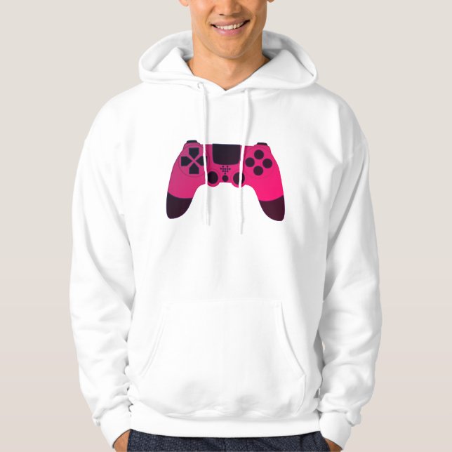 Gaming-Controller Videogames Nerd Gamer Hoodie (Vorderseite)