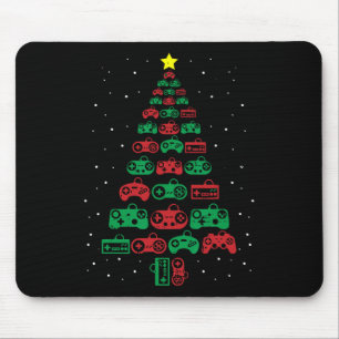 Gaming-Controller Weihnachtsbaum Gamer Party Cool Mousepad