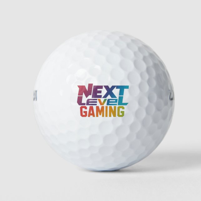 Gaming der nächsten Stufe Golfball (Vorderseite)