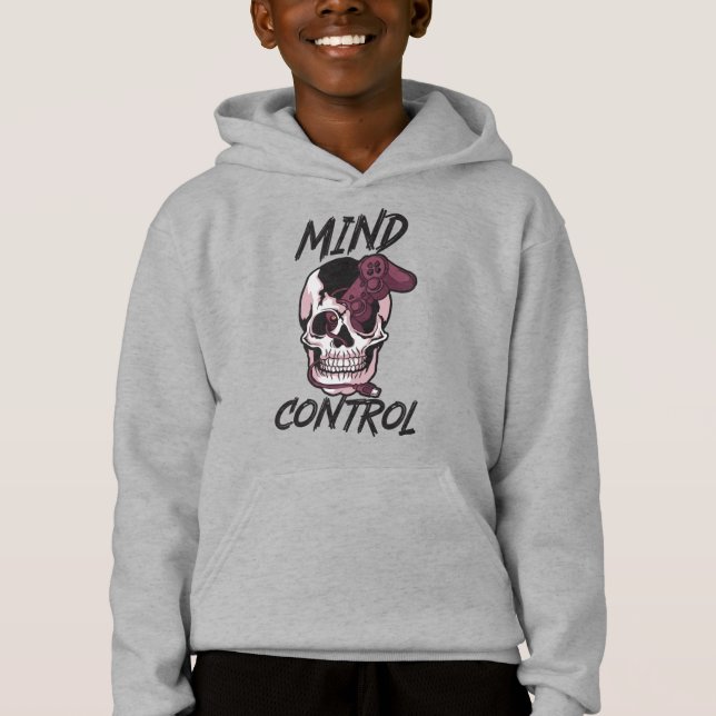 Gaming-Design für Mini-Kontrollen Hoodie (Vorderseite)