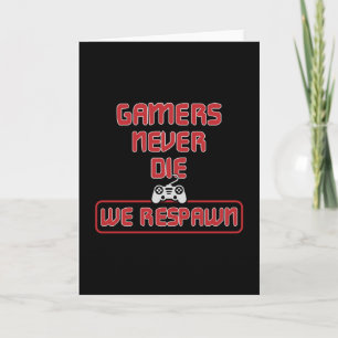 Gaming Game Gamer Console Video Game Gift Idee Karte
