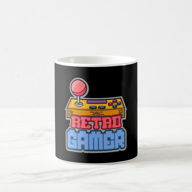 Gaming Game Retro Gamer Console Video Game-Geschen Kaffeetasse (Mittel)