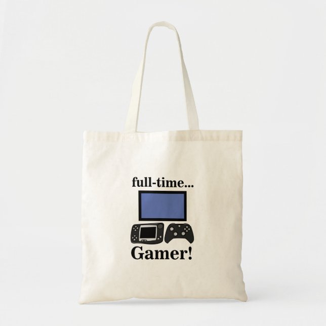 Gaming Gamer Funny Tragetasche (Vorne)
