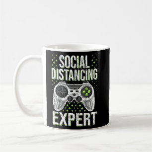 Gaming-Gamer-Jungs m Kaffeetasse