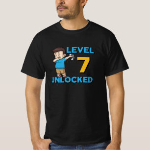 Gaming-Gamer-Konsole Sieben Jahre Geschenkidee T-Shirt