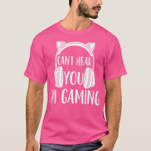 Gaming Gamer Video Game Headset T-Shirt