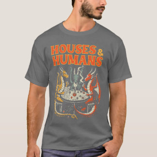 Gaming-Häuser Menschen Lustige RPG-Parodie Gamer M T-Shirt