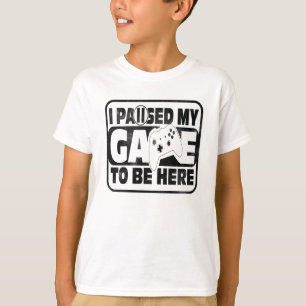 Gaming Ich pausierte mein Spiel Gamer T-Shirt