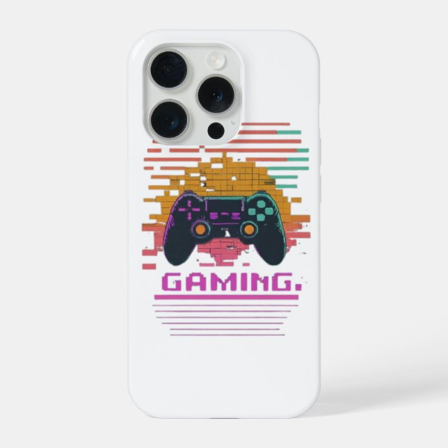 Gaming iPhone 15 Pro Hülle (Rückseite)