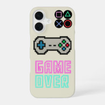 Gaming-iPhone-Hülle – Pixel-Art-Videospiel-Cover