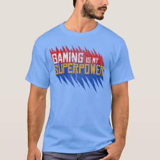 Gaming ist meine Superkraft Game Developer Geschen T-Shirt