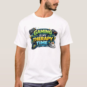 Gaming Ist Meine Therapiezeit T-Shirt