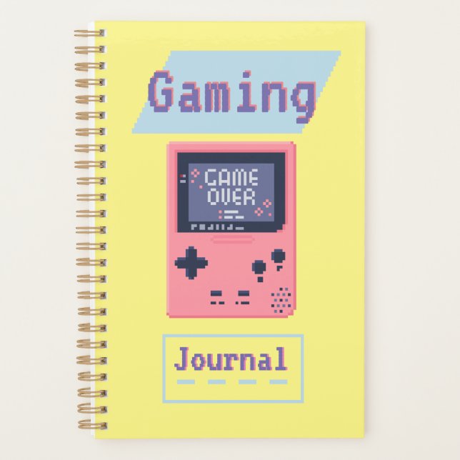 Gaming Journal Planer (Vorderseite)
