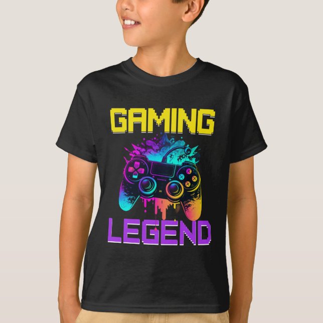 Gaming Legende T-Shirt (Vorderseite)