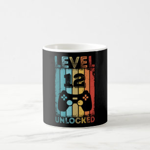 Gaming Level 12 Unlock 12. Geburtstagsgeschenk Gam Kaffeetasse