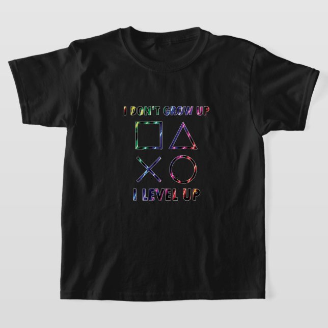 Gaming - Level Up T-Shirt (Ablage )