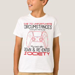 Gaming-Liebhaber machen meinen Controller zum lust T-Shirt
