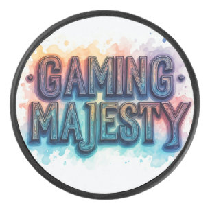 Gaming Majestät Eishockey Puck