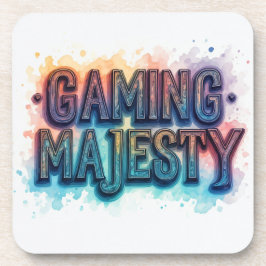 Gaming Majestät Getränkeuntersetzer