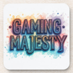 Gaming Majestät Getränkeuntersetzer
