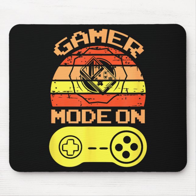Gaming Mode On Funny Game Quotes Gift For Players  Mousepad (Vorne)