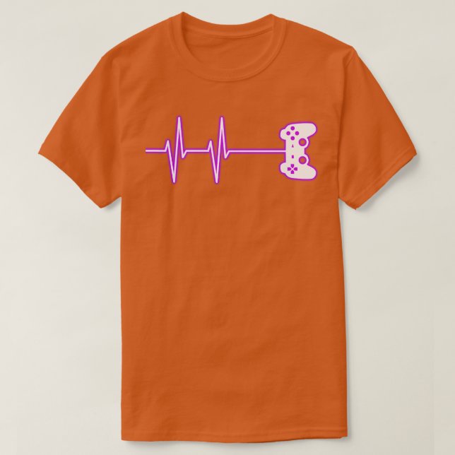 Gaming-Nerd Zocker-Geschenk T-Shirt (Design vorne)