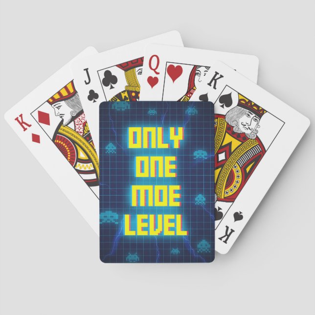Gaming nur auf einer Ebene Spielkarten (Rückseite)