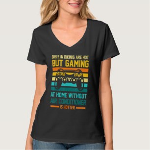 Gaming ohne Klimaanlage ist heißeres Gaming T-Shirt