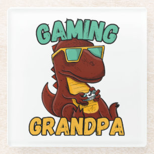 Gaming-Opa Glasuntersetzer