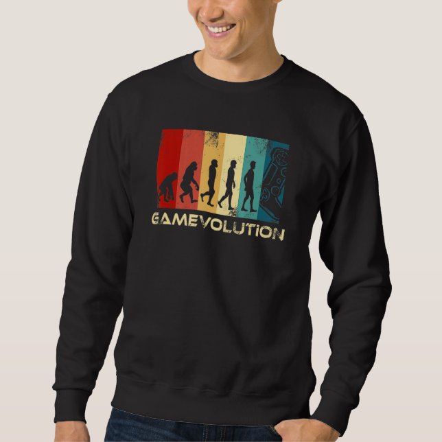 Gaming Power dominate the virtual battlefield Sweatshirt (Vorderseite)
