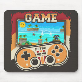 Gaming Remote Controller Retro Mousepad