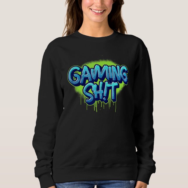 Gaming-Sht Sweatshirt (Vorderseite)