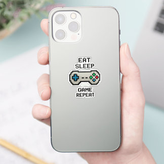 Gaming Stickers Pack – Pixel Art Video Game Aufkleber