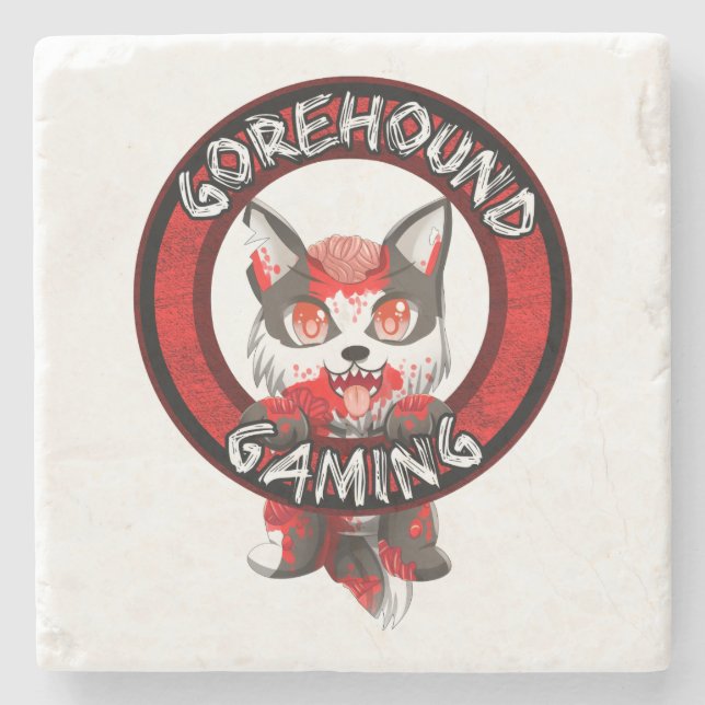 Gaming-Untersetzer Steinuntersetzer (Vorderseite)