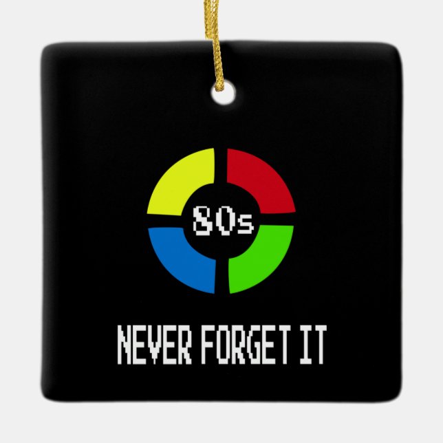 Gaming - Vergessen Sie nie, dass das Gamer Gadget  Keramikornament (Vorderseite)
