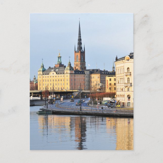 Gamla Stan in Stockholm, Schweden Postkarte (Vorderseite)