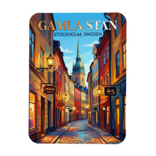 Gamla Stan Schweden Magnet