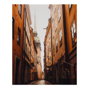 Gamla Stan, Stockholm, Schweden Poster