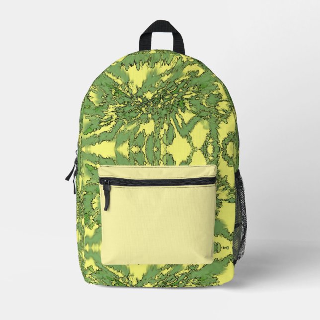 Gamma Burst Bedruckter Rucksack (Vorderseite)