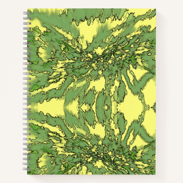 Gamma Burst Notizbuch (Vorderseite)