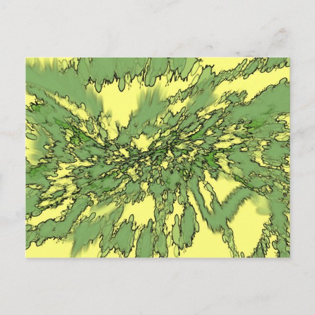 Gamma Burst Postkarte (Vorderseite)