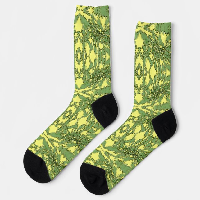 Gamma Burst Socken (Linkes Detail)