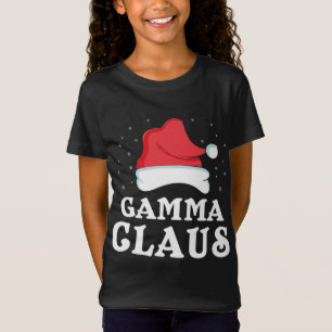 Gamma Claus Weihnachtsgeschenk Coole Familiengrupp T-Shirt