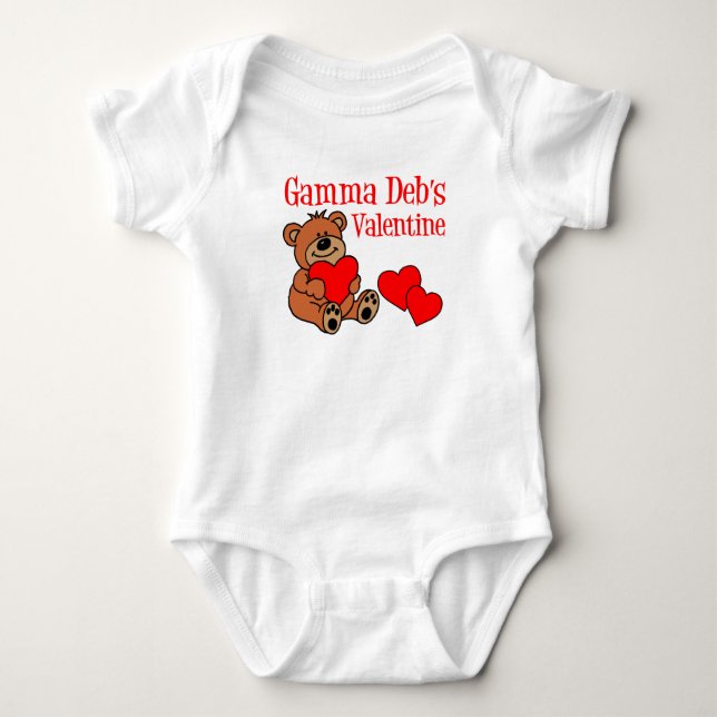 Gamma Deb Custom Order Baby Bodysuit Baby Strampler (Vorderseite)